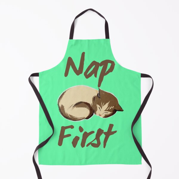 Item preview, Nap First – Cute Sleeping Cat Sticker designed and sold by GOTCHO1.