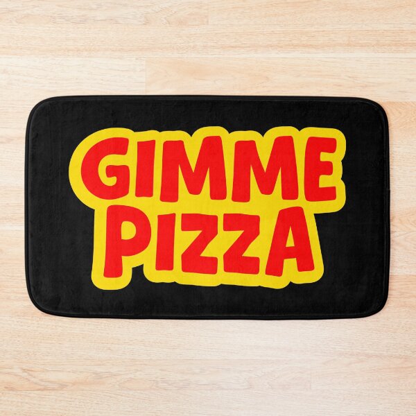 Item preview, Gimme Pizza, Yellow Outline designed and sold by Memes N Lore .