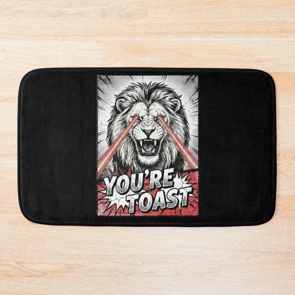 Item preview, Roaring Lion Laser Eyes You're Toast designed and sold by k3rstman1.