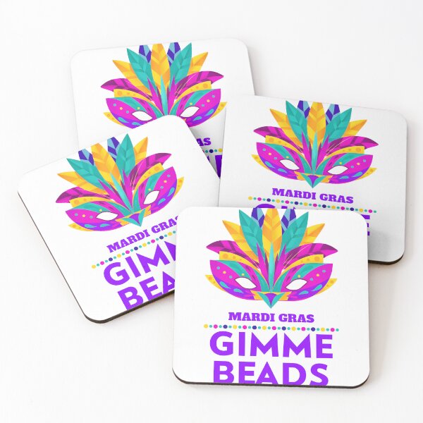 Aperçu de l'œuvre T-shirt Mardi Gras Gimme beads IYKYK créée et vendue par GiantRabbit25.
