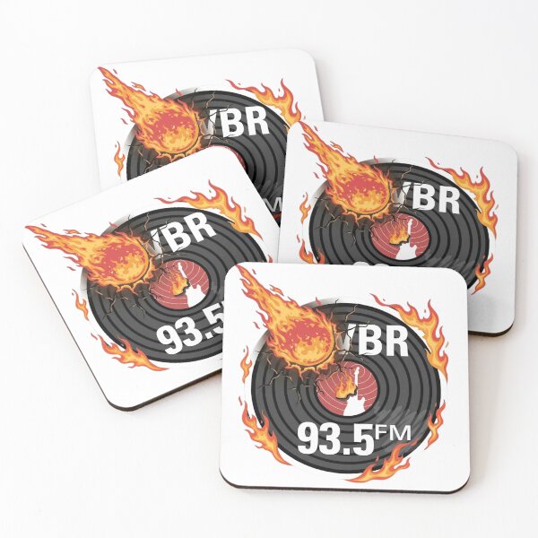 Item preview, WVBR 93.5 FM Ithaca Alternative Music T-Shirt | College Radio Merch designed and sold by Vault Designs.