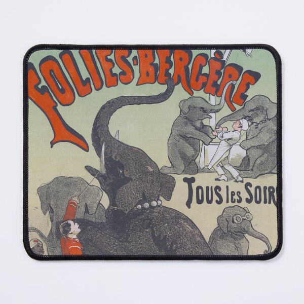 Item preview, Playful Elephants Theatrical Poster (1877) designed and sold by 19th Century in Color.