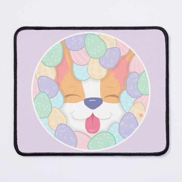 Item preview, Corgi and Easter Eggs designed and sold by SPufferART.
