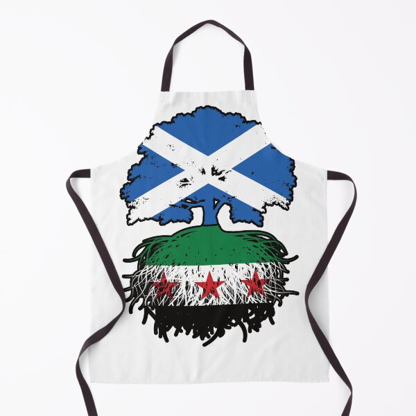 Item preview, Roots and Crown – Scotland & Syria Unity Tree designed and sold by FlagX.
