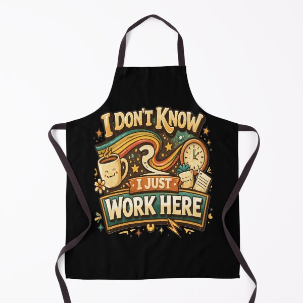 Item preview, Funny "I Don’t Know I Just Work Here" T-Shirt for Office Workers designed and sold by Art Italiano.
