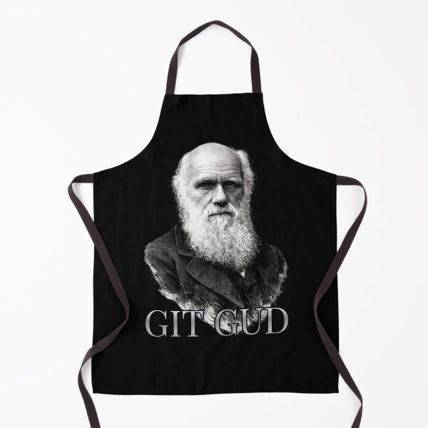 Item preview, Charles Darwin – “GIT GUD” Evolution Humor Design designed and sold by GEEK_out.