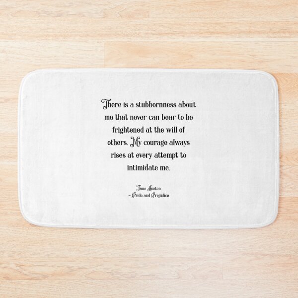 Item preview, My courage always rises - Jane Austen designed and sold by corbrand.