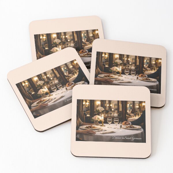 Item preview, Dinner in Saint-Germain designed and sold by Novel Works Studio.