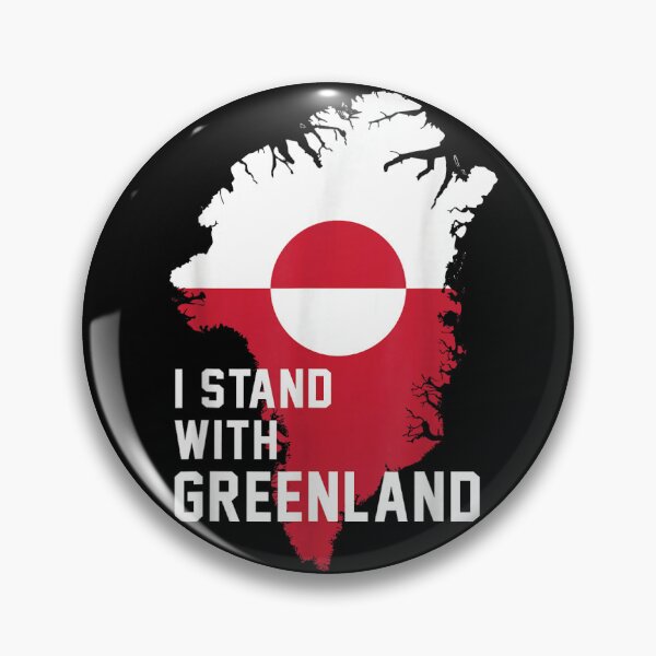 Item preview, I Stand With Greenland – Greenland Flag & Arctic Wildlife | Polar Bear Wolf Fox Owl designed and sold by ohmylore-arts.