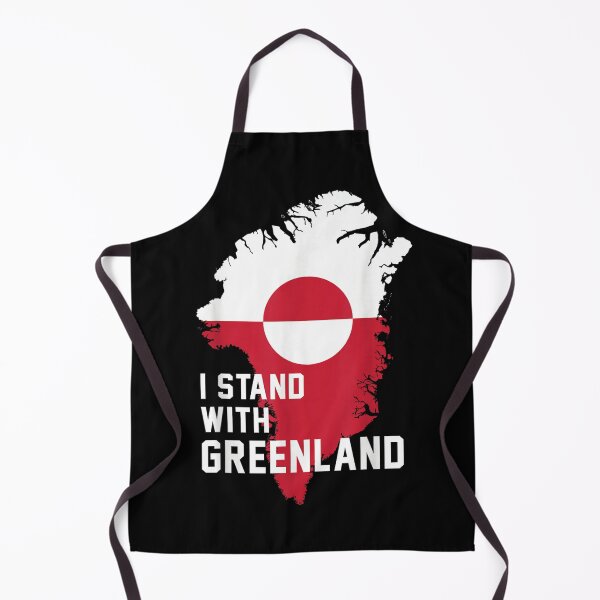 Item preview, I Stand With Greenland – Greenland Flag & Arctic Wildlife | Polar Bear Wolf Fox Owl designed and sold by ohmylore-arts.