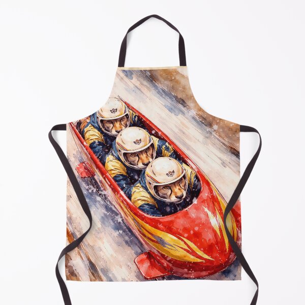 Item preview, Cheetah Bobsled Team - Fastest Animals designed and sold by Sarcastic designs.