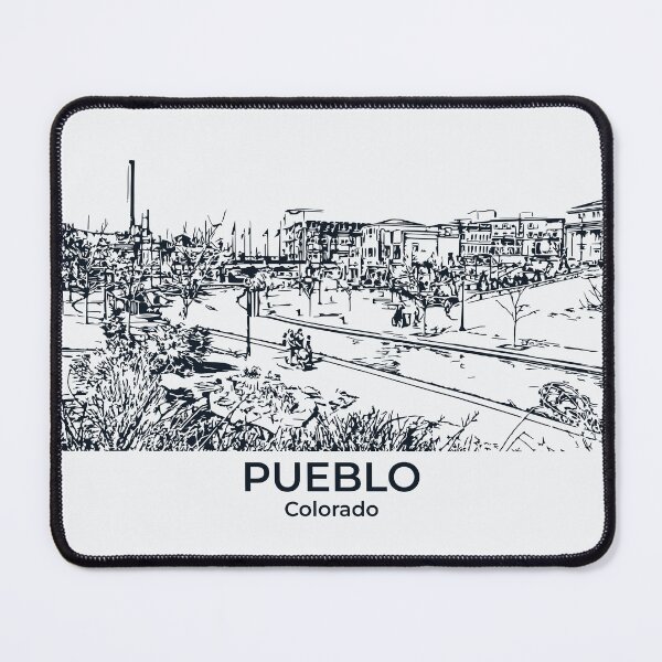 Item preview, Pueblo - Colorado designed and sold by Lakeric Cityscapes.