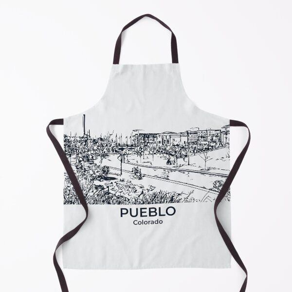 Artikelvorschau, Pueblo - Colorado entworfen und verkauft von Lakeric Cityscapes.