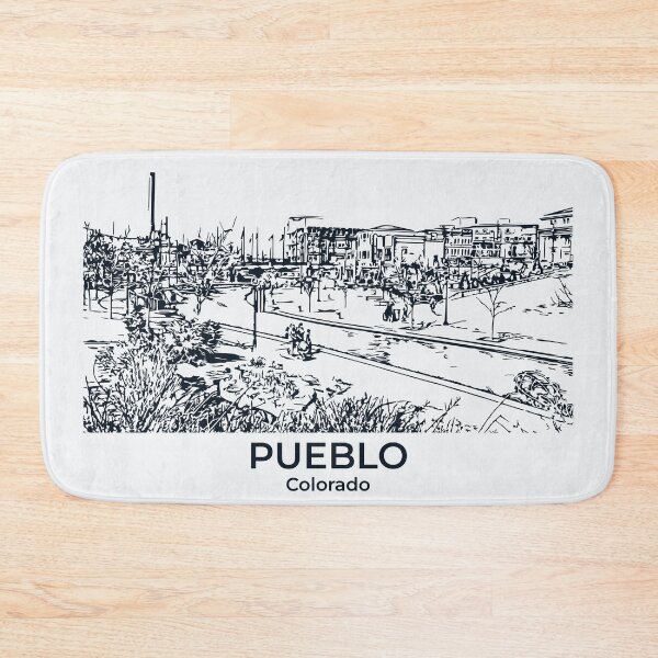 Item preview, Pueblo - Colorado designed and sold by Lakeric Cityscapes.