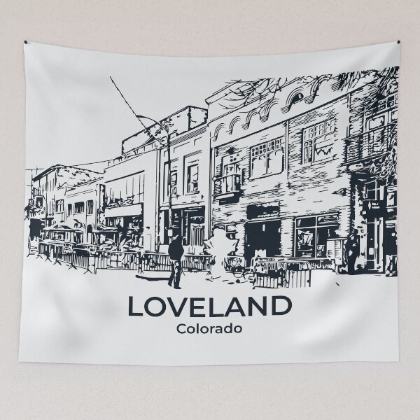 Item preview, Loveland - Colorado designed and sold by Lakeric Cityscapes.