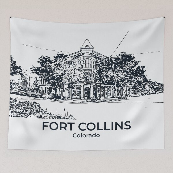 Item preview, Fort Collins - Colorado designed and sold by Lakeric Cityscapes.