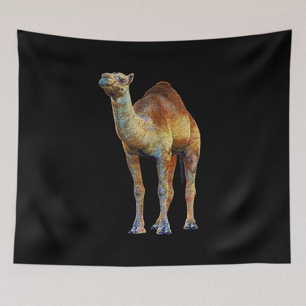 Item preview, Camel — Multicolor Textured Cinematic Artwork designed and sold by Massimo Righi.