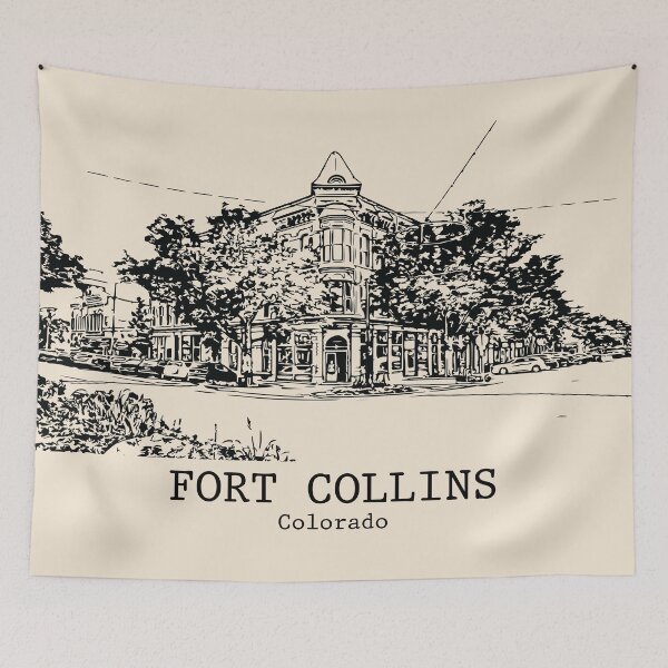 Item preview, Fort Collins - Colorado designed and sold by Lakeric Cityscapes.