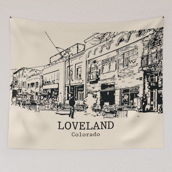 Item preview, Loveland - Colorado designed and sold by Lakeric Cityscapes.