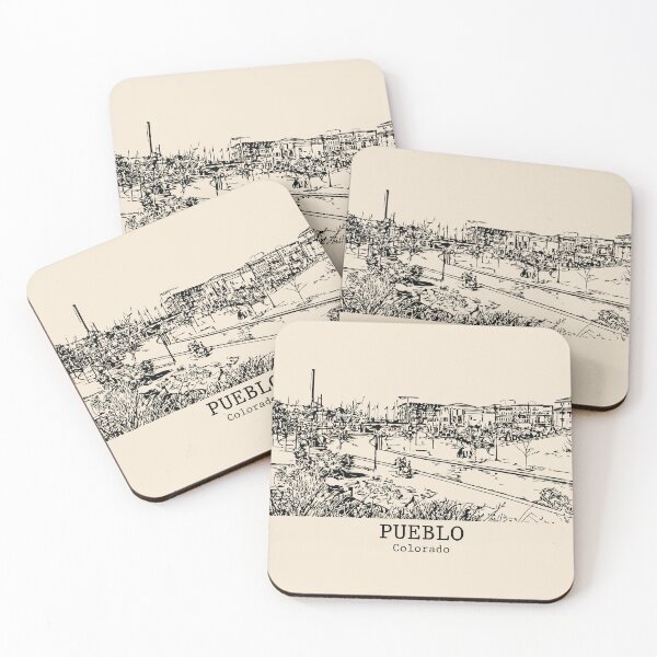 Item preview, Pueblo - Colorado designed and sold by Lakeric Cityscapes.