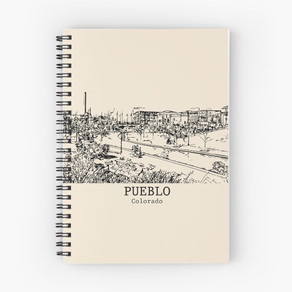 Item preview, Pueblo - Colorado designed and sold by Lakeric Cityscapes.