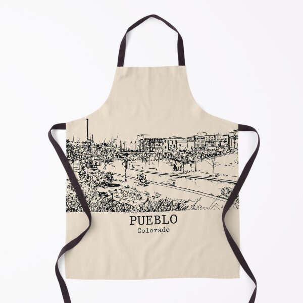 Artikelvorschau, Pueblo - Colorado entworfen und verkauft von Lakeric Cityscapes.