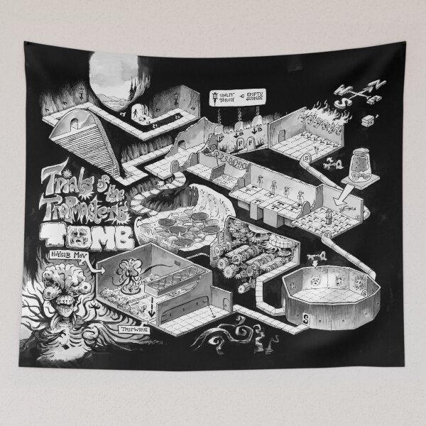 Item preview, Trials of the Trapmaster’s Tomb designed and sold by Chuck Whelon.