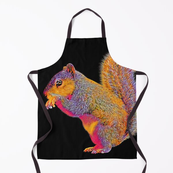 Item preview, Squirrel — Colorful Wildlife Art Illustration designed and sold by Massimo Righi.