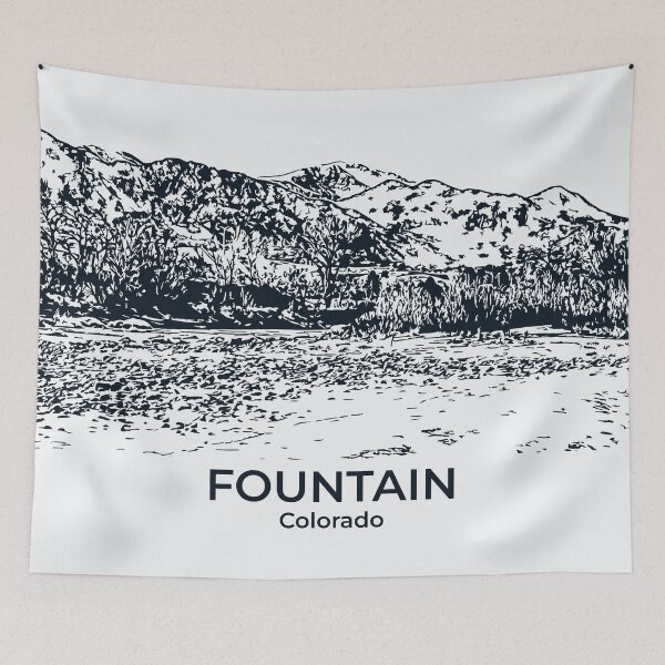 Item preview, Fountain - Colorado designed and sold by Lakeric Cityscapes.