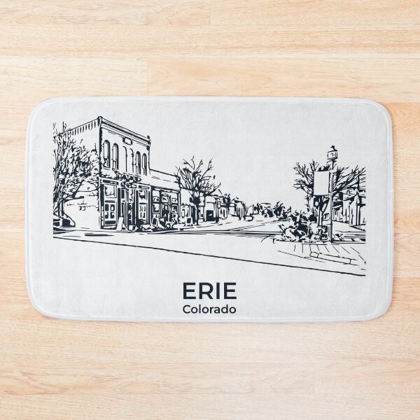 Item preview, Erie - Colorado designed and sold by Lakeric Cityscapes.