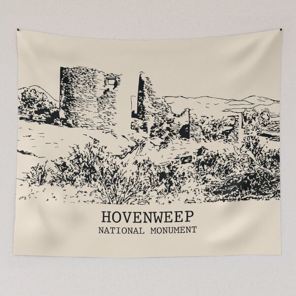 Item preview, Hovenweep National Monument designed and sold by Lakeric Cityscapes.