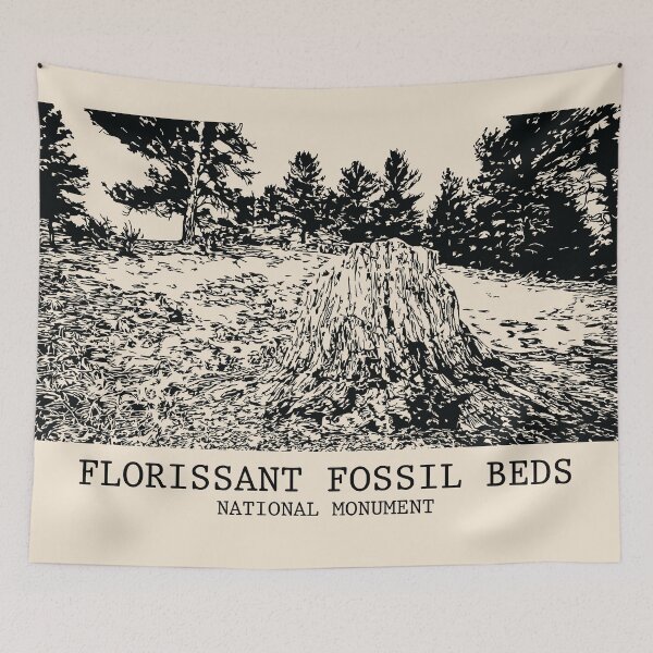 Item preview, Florissant Fossil Beds National Monument designed and sold by Lakeric Cityscapes.