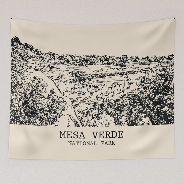 Item preview, Mesa Verde National Park designed and sold by Lakeric Cityscapes.