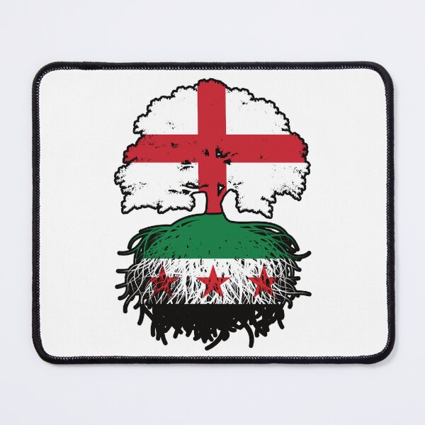 Item preview, Roots and Crown – England & Syria Unity Tree designed and sold by FlagX.