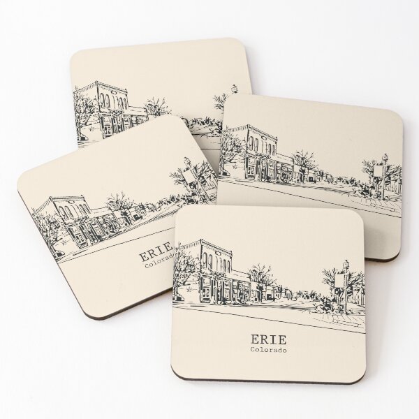 Item preview, Erie - Colorado designed and sold by Lakeric Cityscapes.