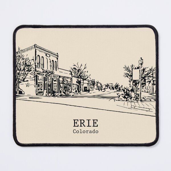 Item preview, Erie - Colorado designed and sold by Lakeric Cityscapes.