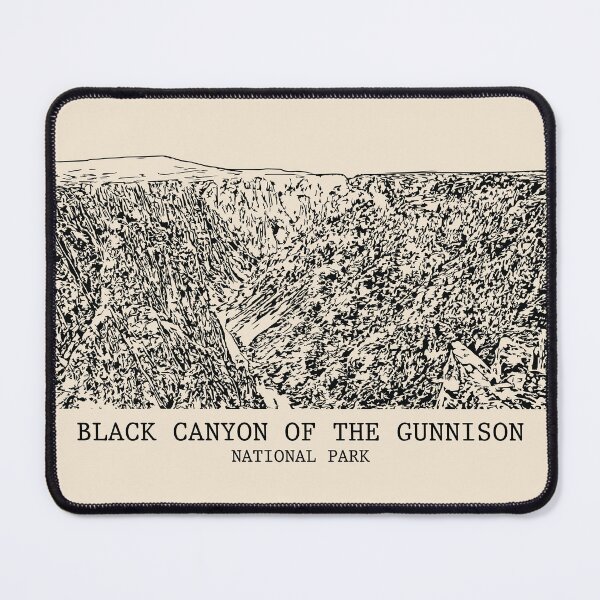 Item preview, Black Canyon of the Gunnison National Park designed and sold by Lakeric Cityscapes.