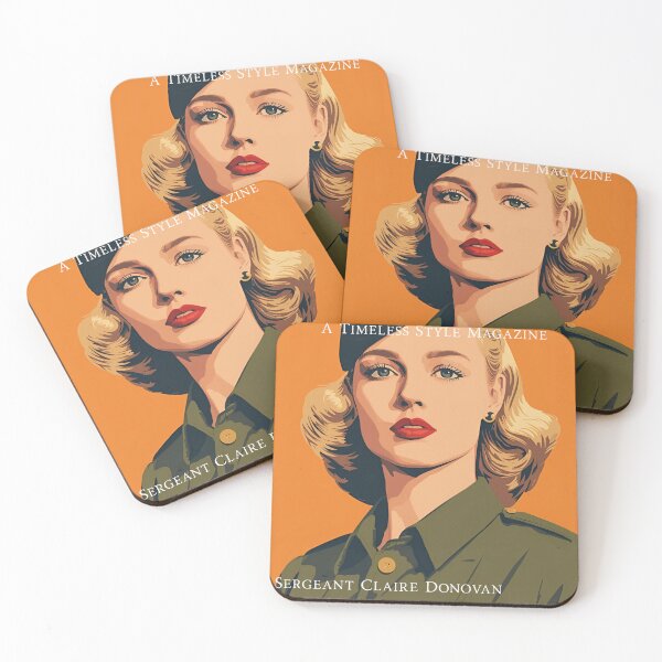 Item preview, Vintage City Magazine Cover - Vintage Female Soldier designed and sold by Vintage City.