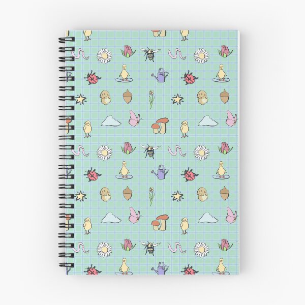 Item preview, Nursery Spring Garden Animals & Gingham Print designed and sold by NorthFieldsShop.
