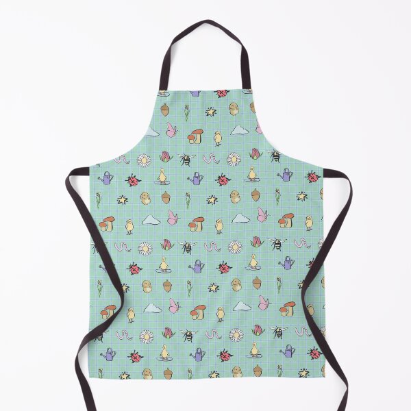 Item preview, Nursery Spring Garden Animals & Gingham Print designed and sold by NorthFieldsShop.
