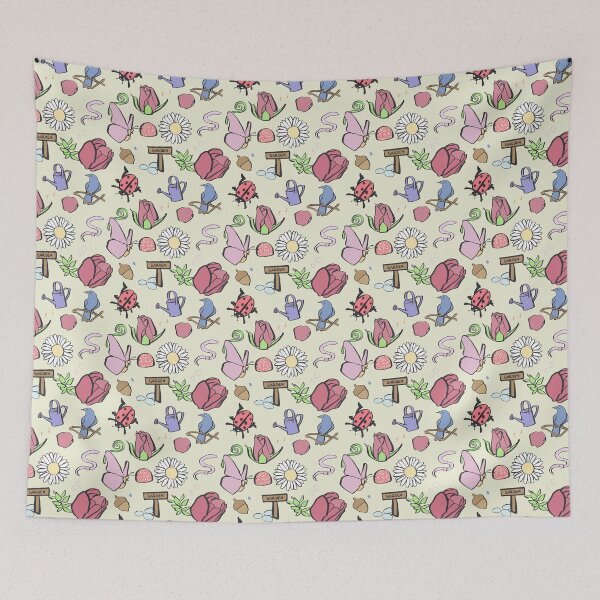 Item preview, Whimsical Secret Garden & Hidden Friends Pattern designed and sold by NorthFieldsShop.