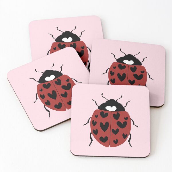 Item preview, Ladybug Hearts designed and sold by Ashleepy.