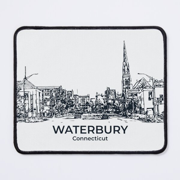 Item preview, Waterbury – Connecticut designed and sold by Lakeric Cityscapes.