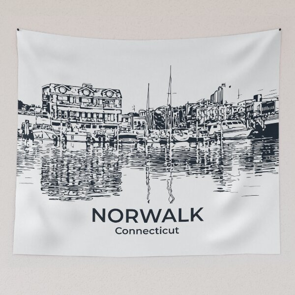 Item preview, Norwalk – Connecticut designed and sold by Lakeric Cityscapes.