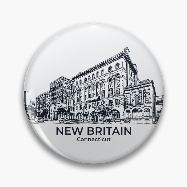 Artikelvorschau, Neubritannien – Connecticut entworfen und verkauft von Lakeric Cityscapes.