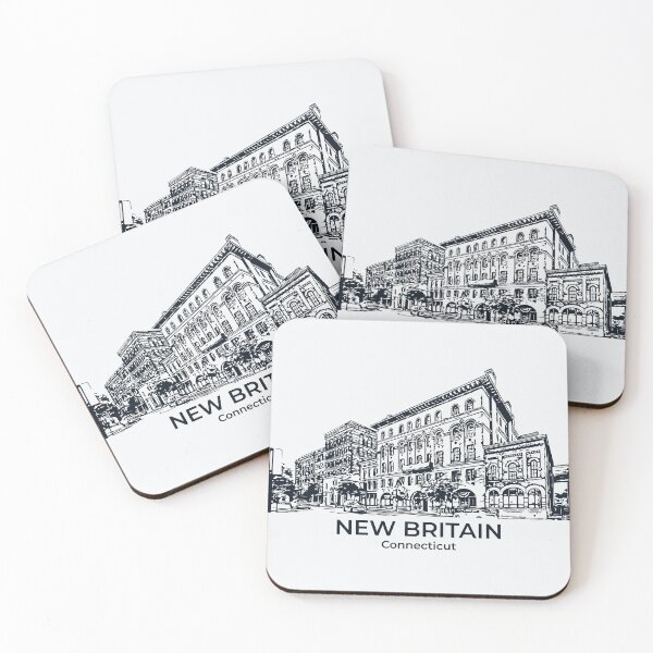 Item preview, New Britain – Connecticut designed and sold by Lakeric Cityscapes.