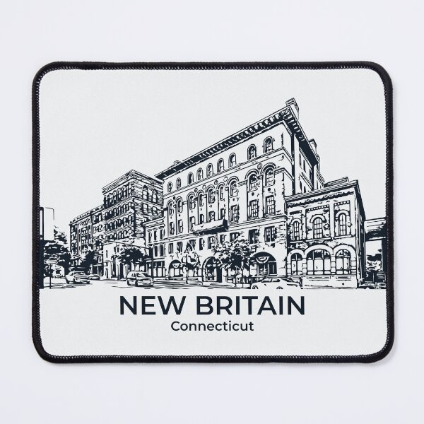Item preview, New Britain – Connecticut designed and sold by Lakeric Cityscapes.