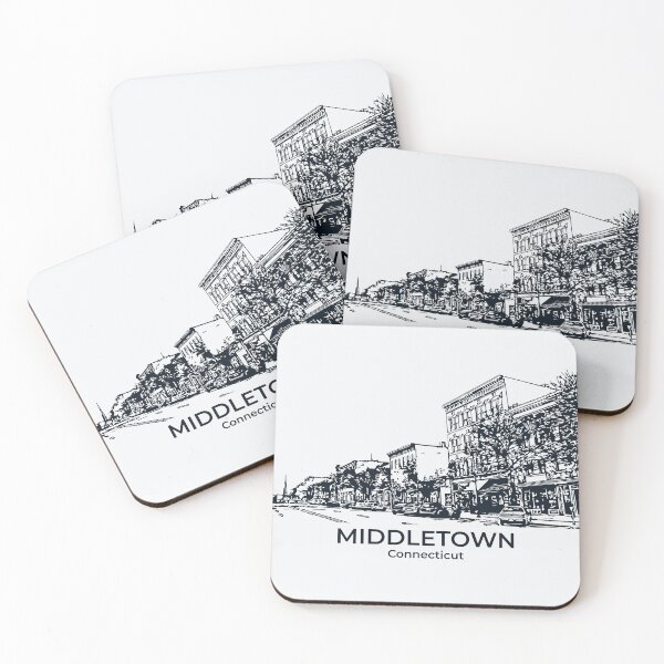 Item preview, Middletown – Connecticut designed and sold by Lakeric Cityscapes.