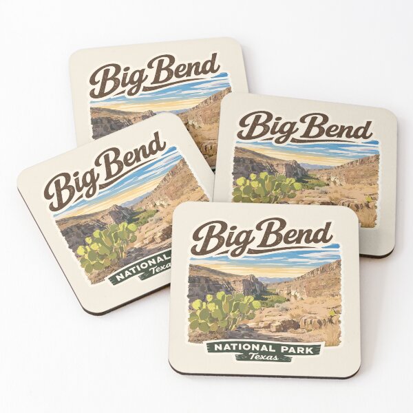 Item preview, Big Bend National Park Texas Sticker designed and sold by Gideon Emmerich.