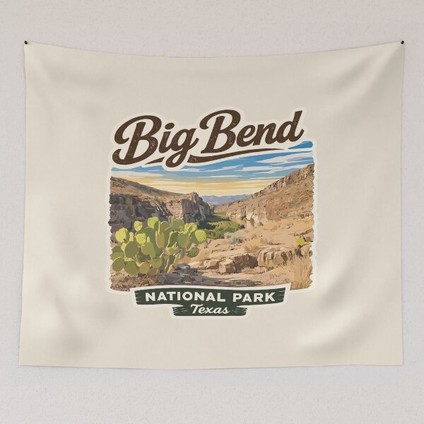 Item preview, Big Bend National Park Texas Sticker designed and sold by Gideon Emmerich.